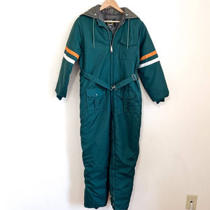 Vintage Manor House Ski Snowsuit Snowmobile Apparel Sz 16